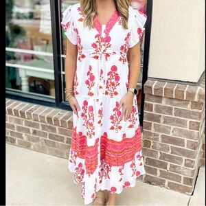 Victoria Dunn Maxi, size large, EUC.